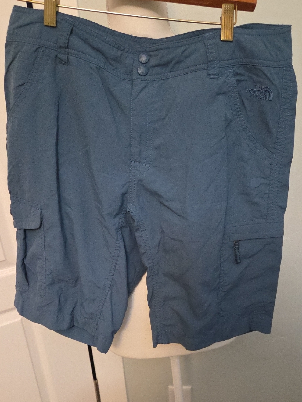 The North Face Womens Slate Blue Cargo Shorts